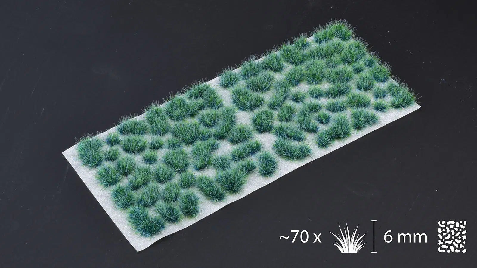 Gamers Grass: Alien Turquoise Tufts (6mm)