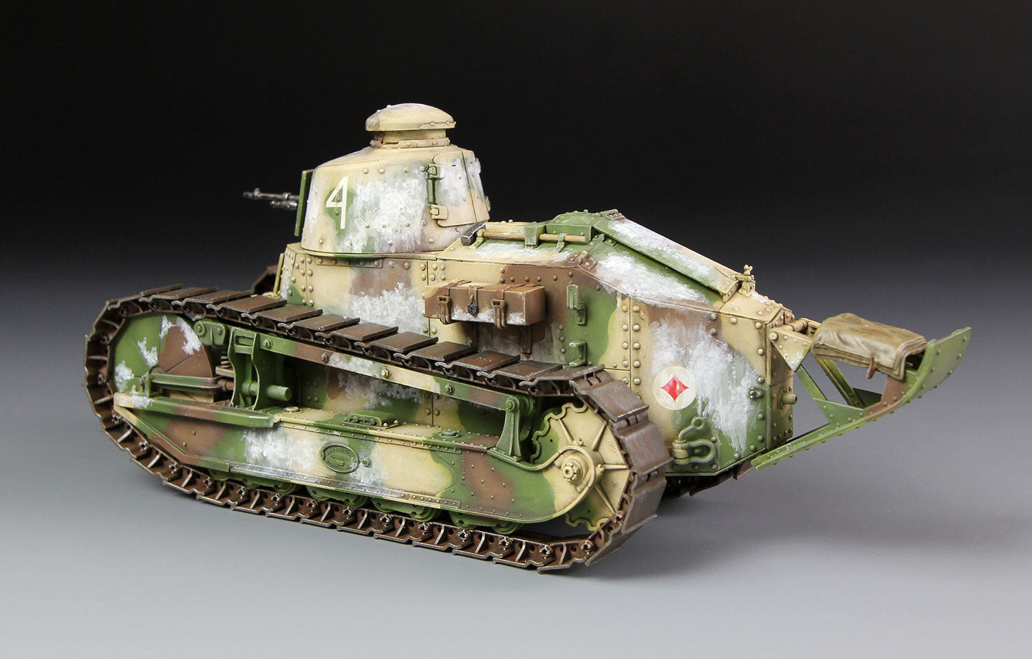 Meng: 1/35 French FT-17 Light Tank (Cast Turret), Full Interior