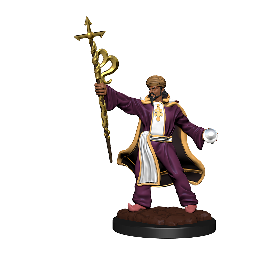 D&D Nolzur's Marvelous Miniatures: Human Wizard Male