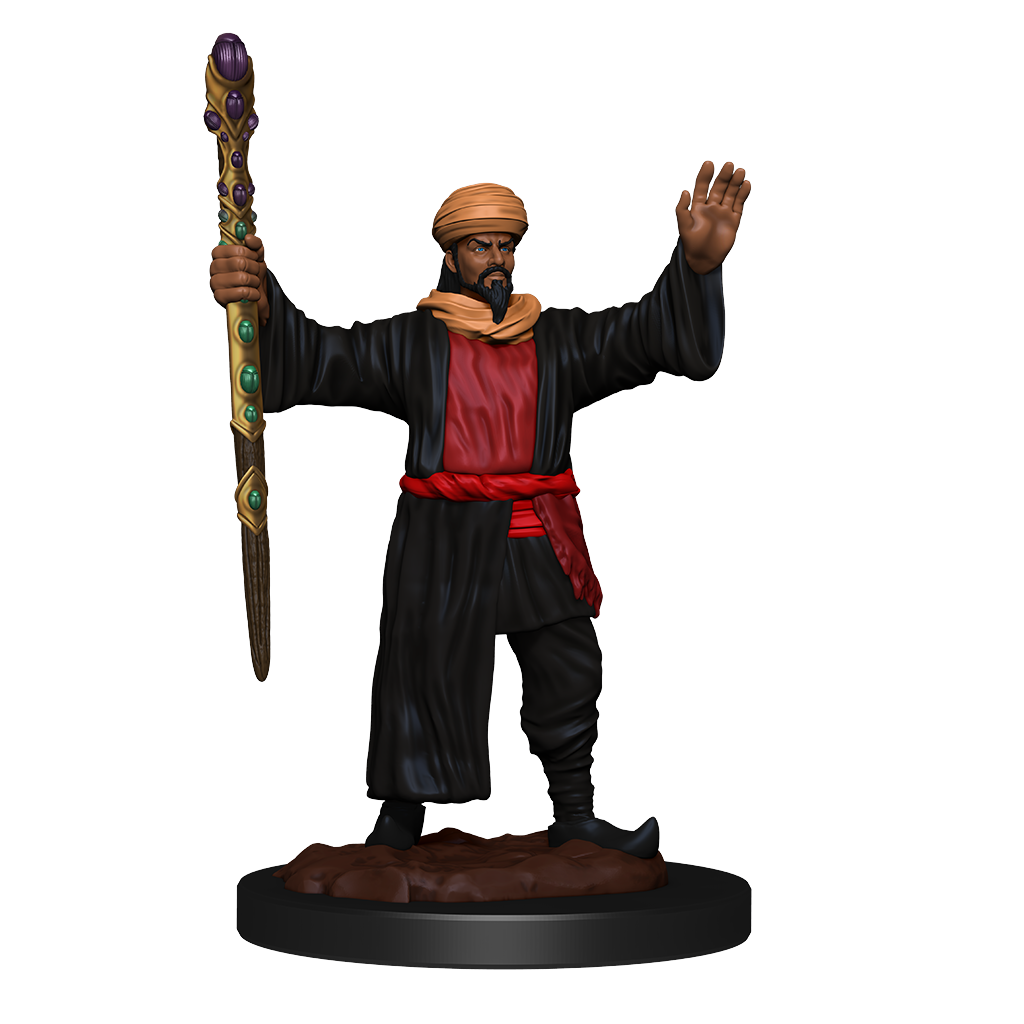 D&D Nolzur's Marvelous Miniatures: Human Wizard Male