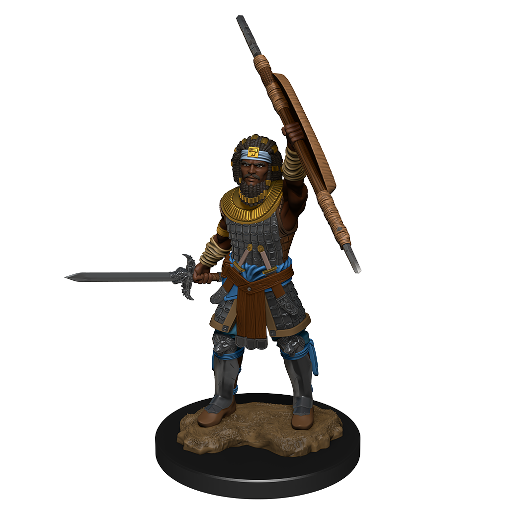 D&D Nolzur's Marvelous Miniatures: Human Fighter Male