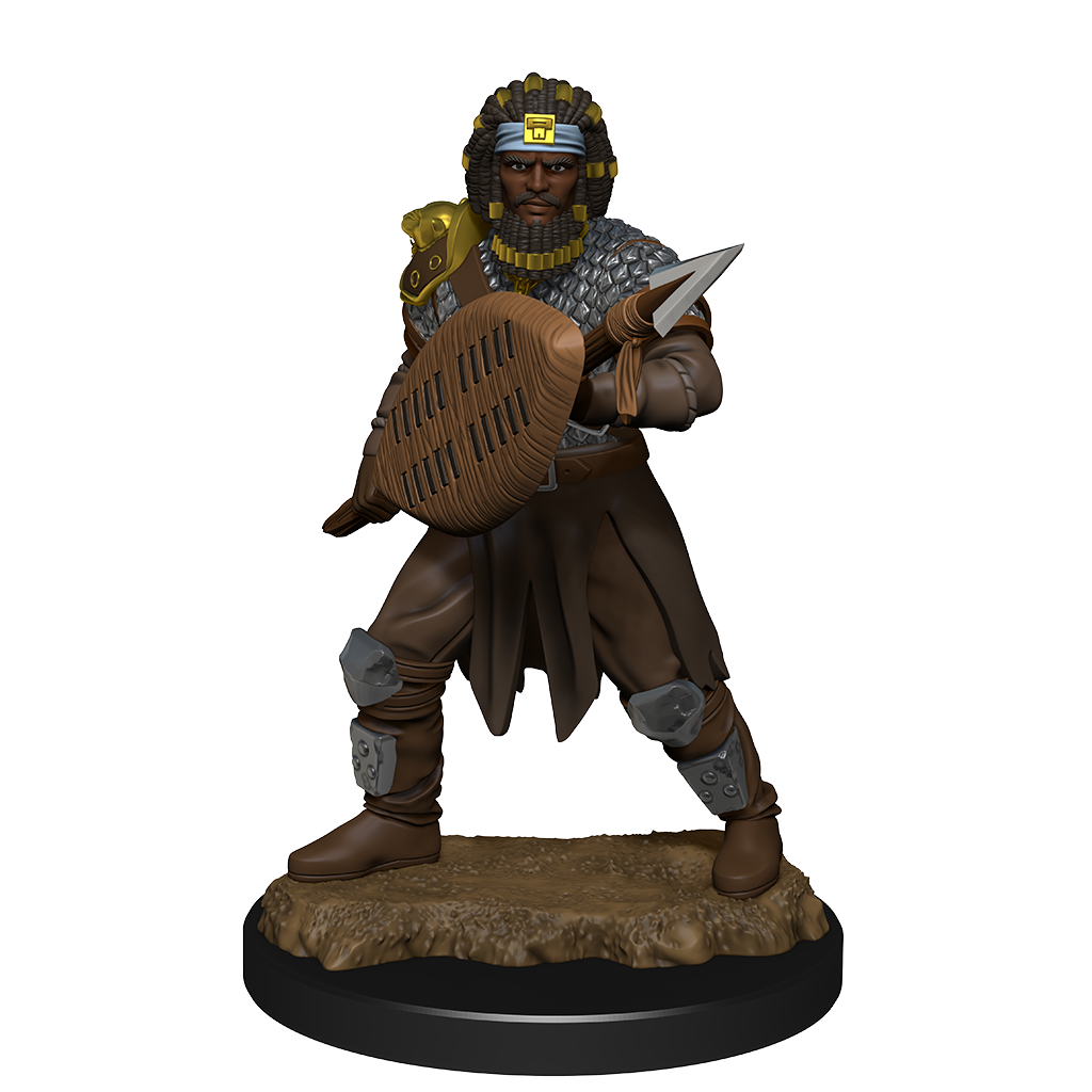 D&D Nolzur's Marvelous Miniatures: Human Fighter Male