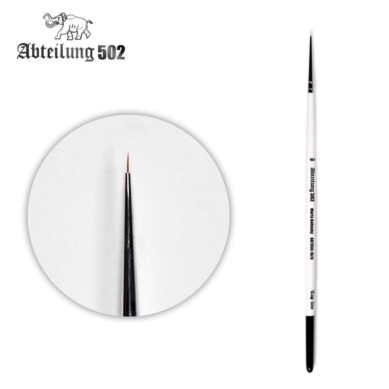 Abteilung 502: Marta Kolinsky Brushes (Size 2 to 10/0)