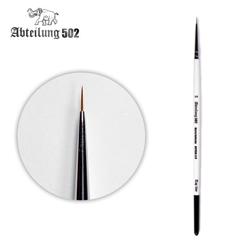 Abteilung 502: Marta Kolinsky Brushes (Size 2 to 10/0)
