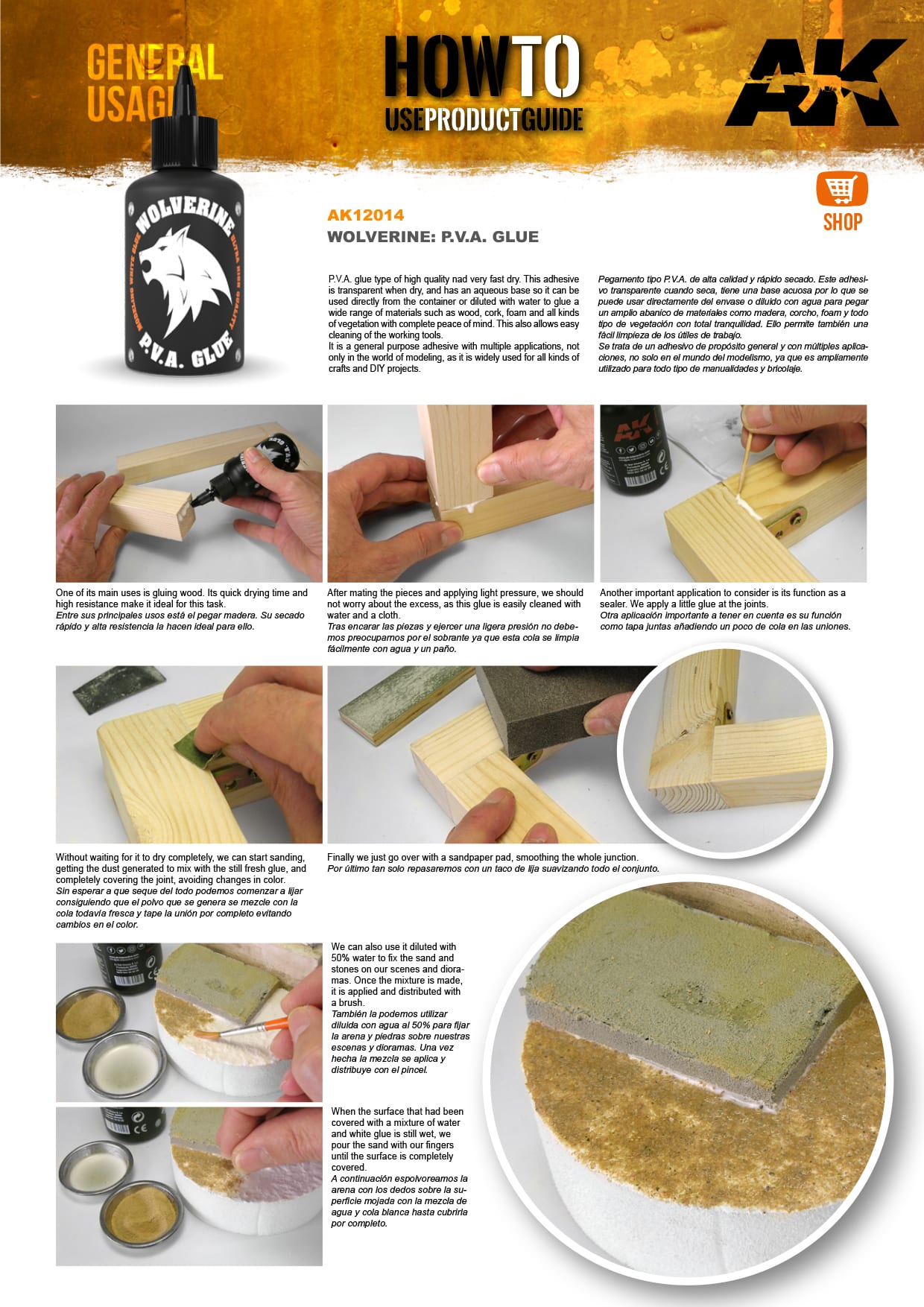 AK12014: Wolverine PVA Glue (Basing)