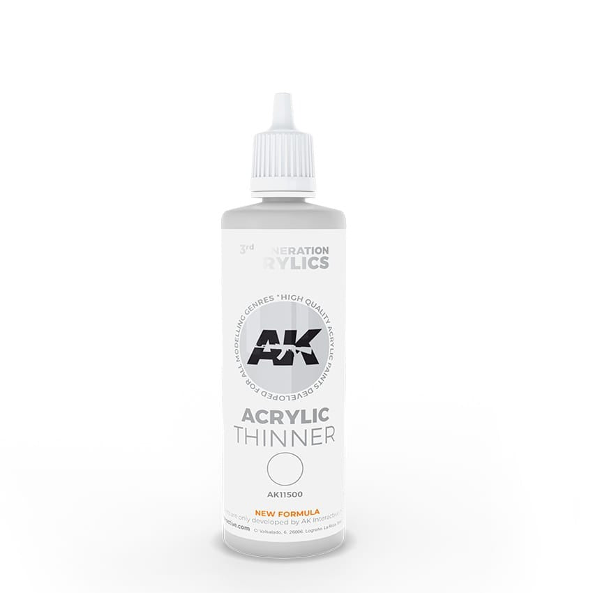 AK11500: 3rd Gen Acrylic Thinner (100mL)