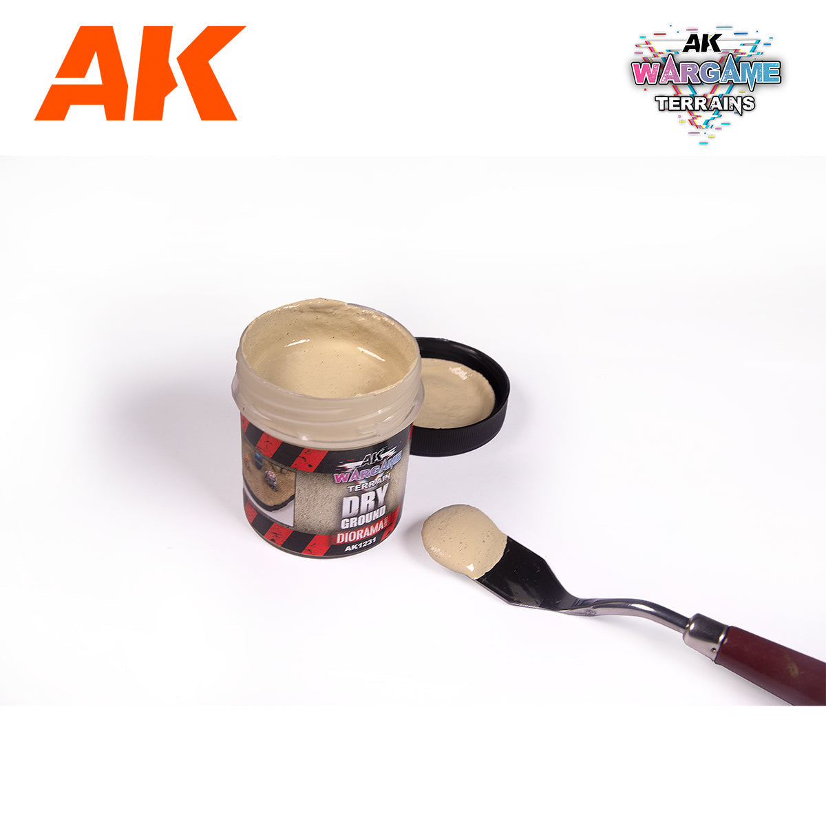 AK1231: Wargame Terrains - Dry Ground (100mL)