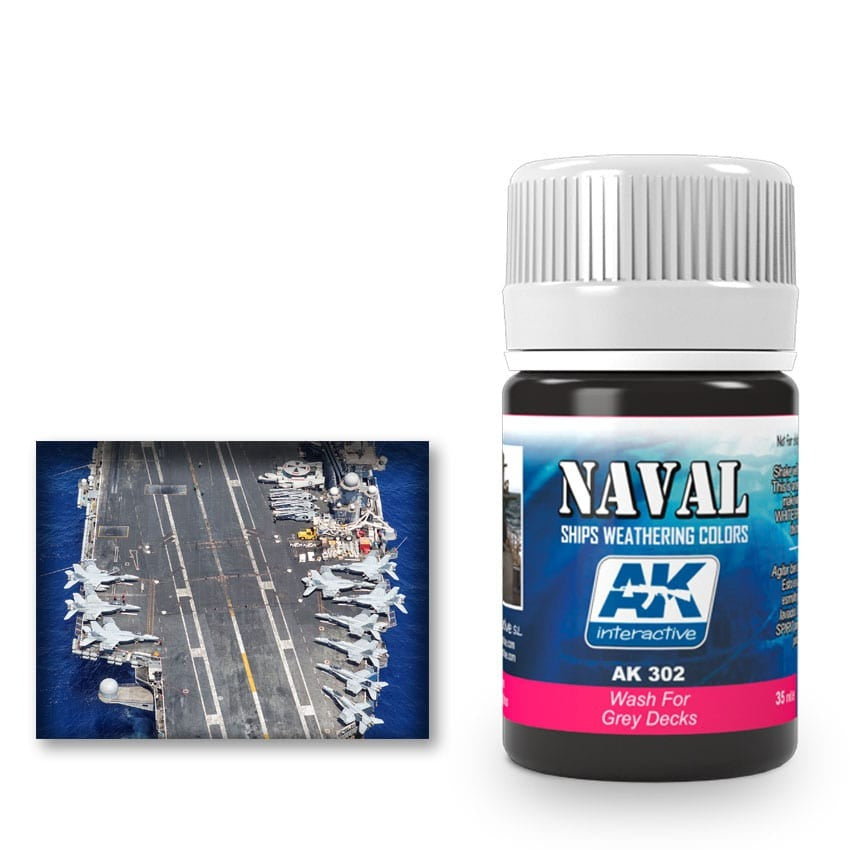 AK: 302 Wash for Grey Deck