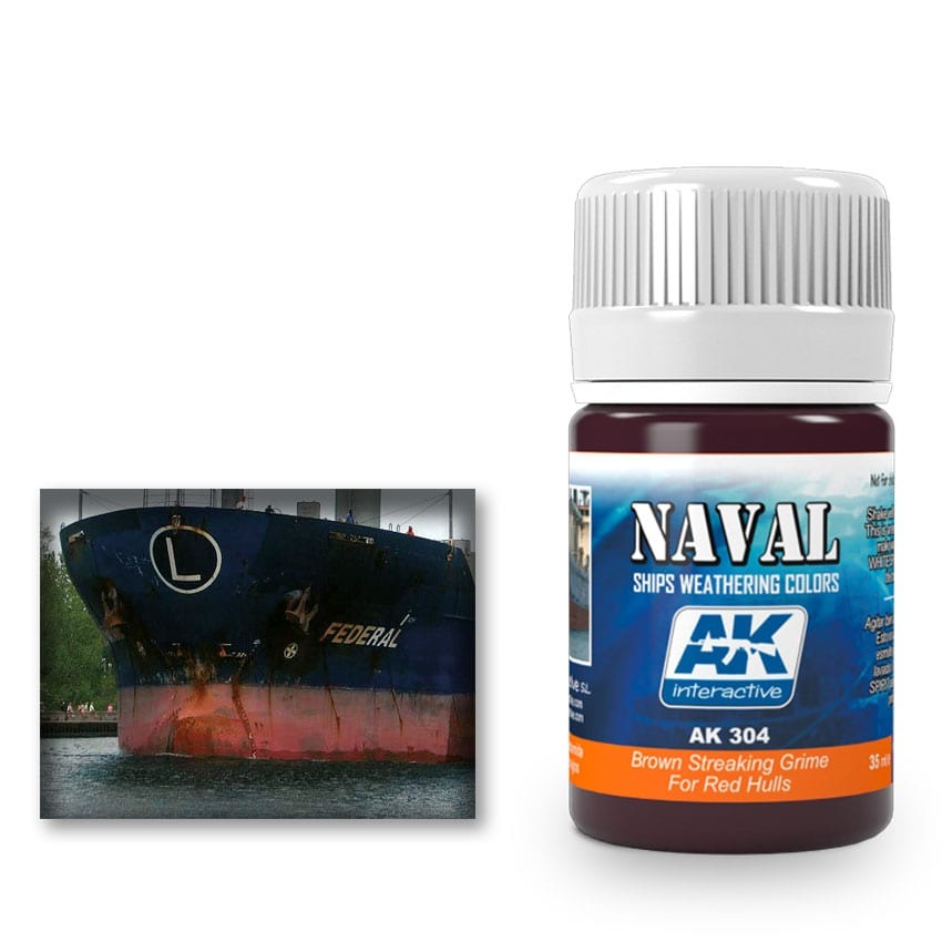 AK: 304 Streaking Grime for Red Hulls