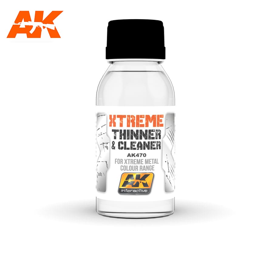 AK470 Xtreme Metal: Thinner / Cleaner