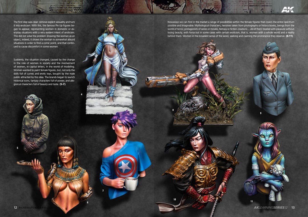 AK Learning Series: Painting Female Figures (Eng)