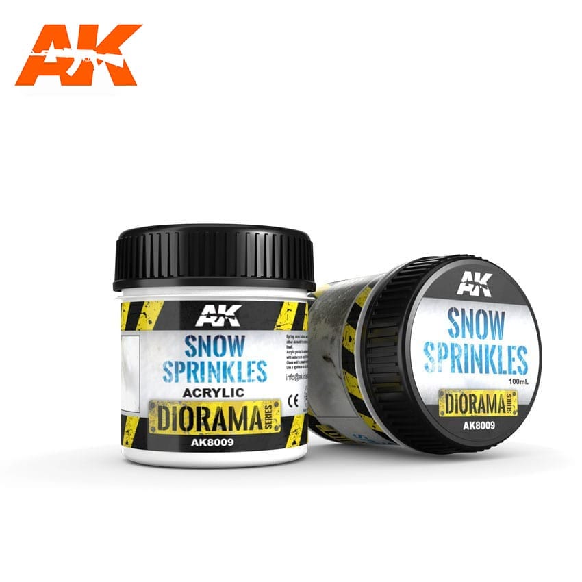 AK8009: Diorama - Snow Sprinkles (100mL)