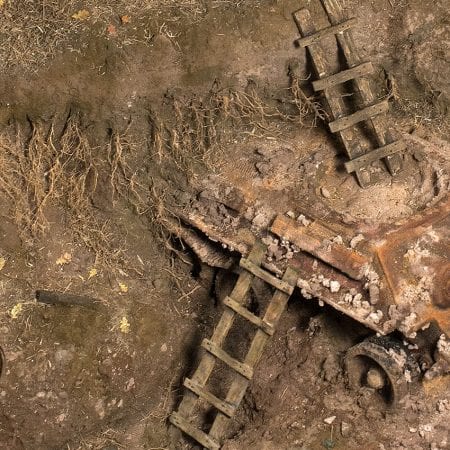 AK8018: Diorama - Terrains Dark Earth (250mL)