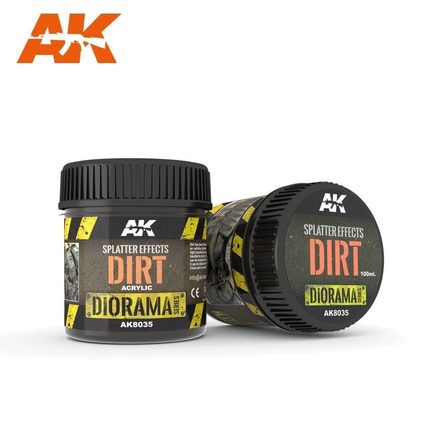 AK8035: Diorama - Splatter Effects Dirt (100mL)