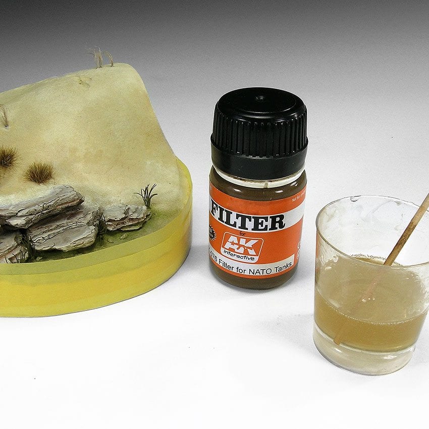 AK8044: Diorama - Resin Water (2 Component Epoxy 180mL)