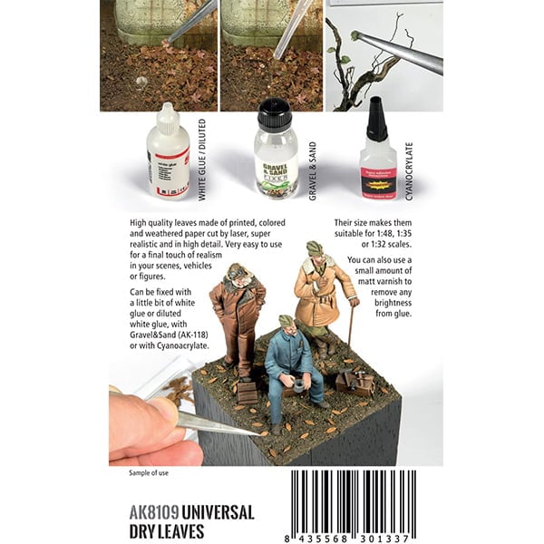AK8109: Universal Dry Leaves 1/35