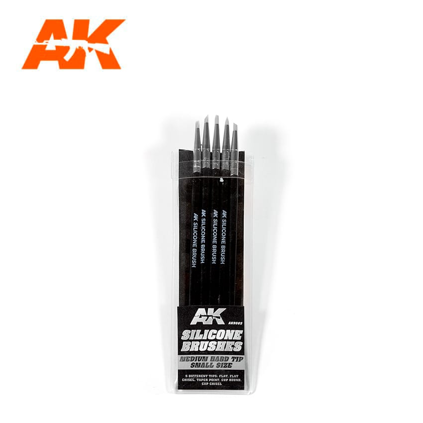 AK: Silicone Sculpting Brushes (5 Pack)