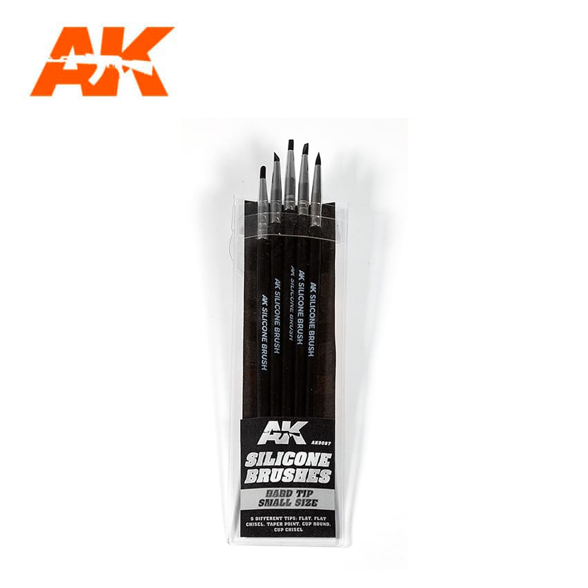 AK: Silicone Sculpting Brushes (5 Pack)