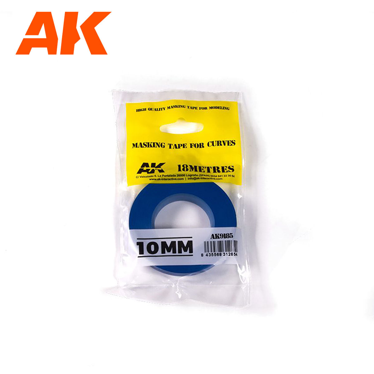 AK: Blue Masking Tape for Curves
