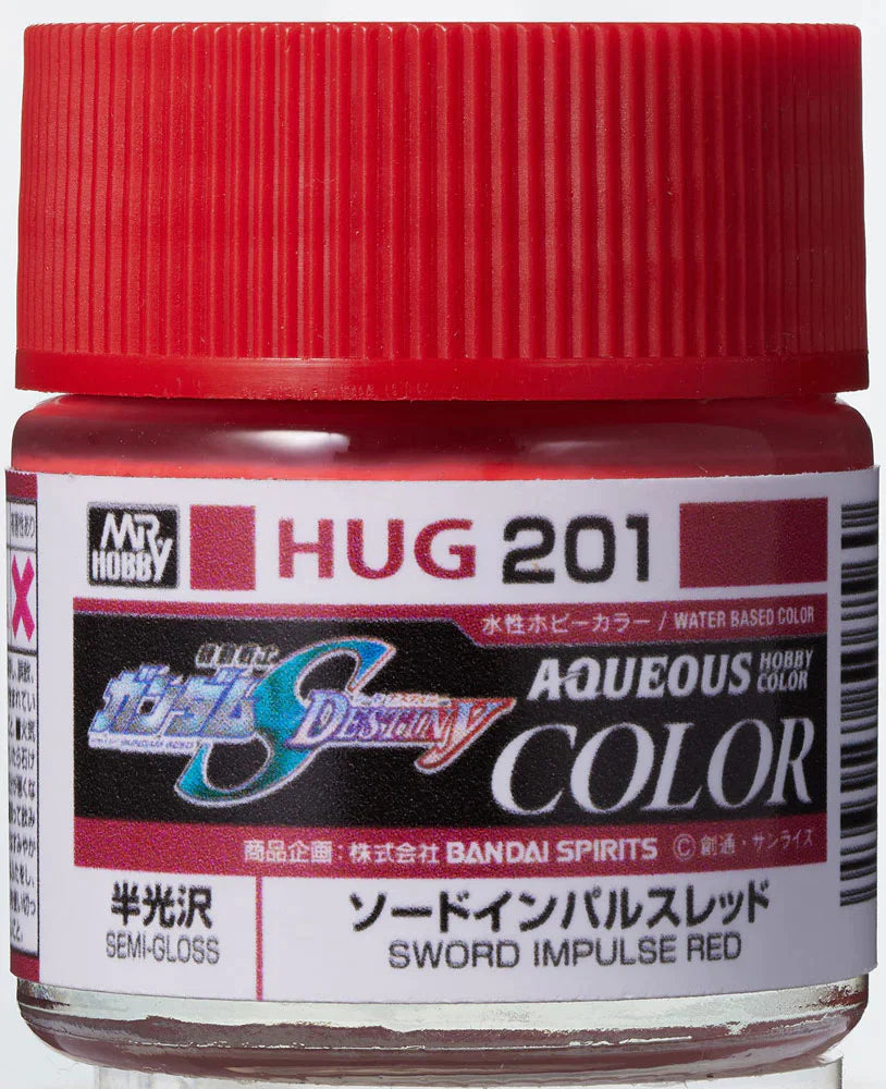 Mr. Hobby: Aqueous Gundam Color Collection (HUG01-HUG208)