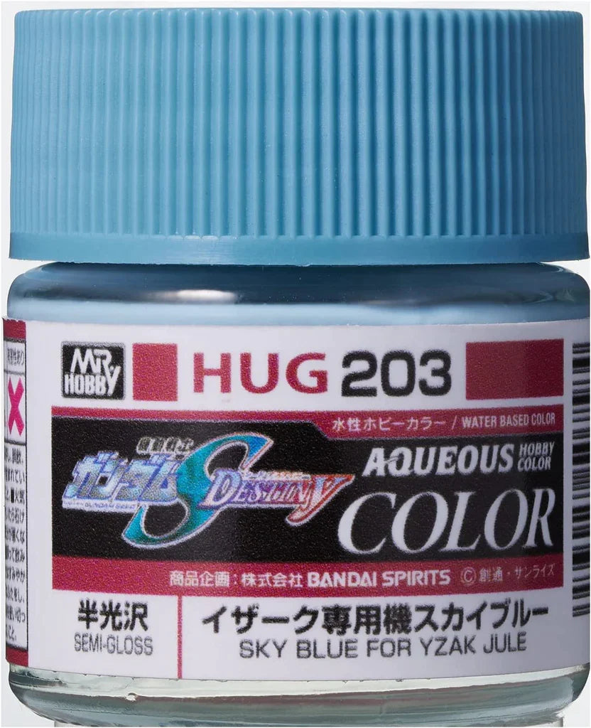 Mr. Hobby: Aqueous Gundam Color Collection (HUG01-HUG208)