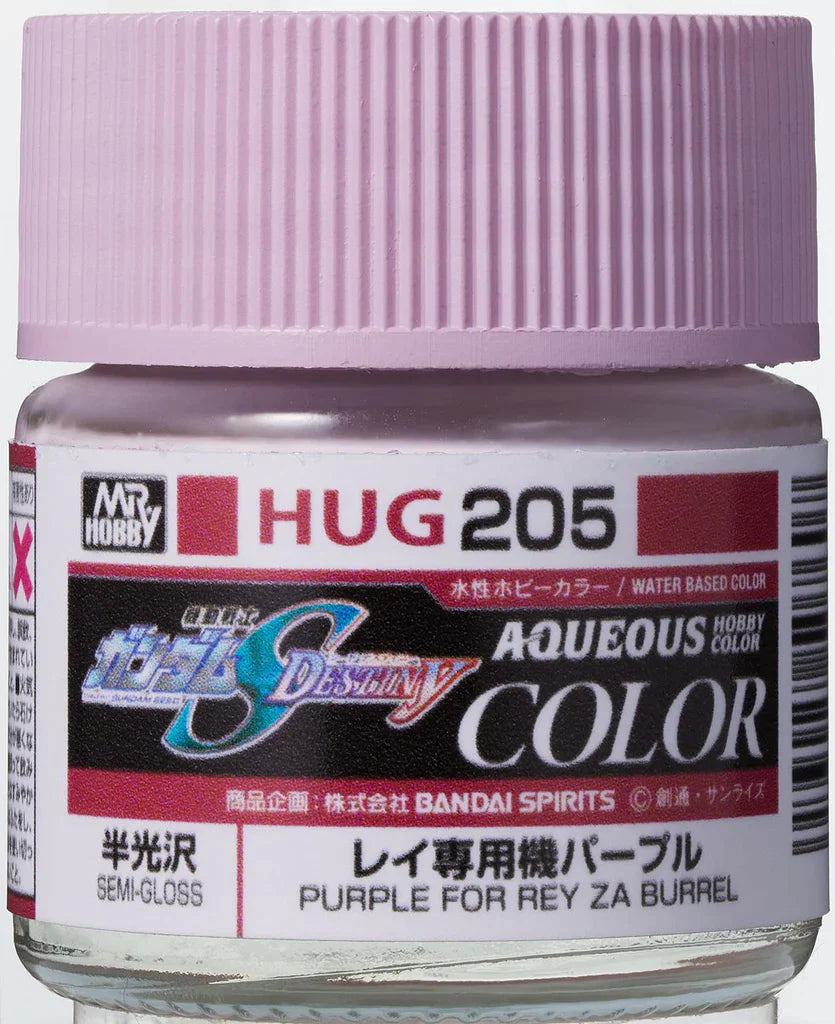 Mr. Hobby: Aqueous Gundam Color Collection (HUG01-HUG208)