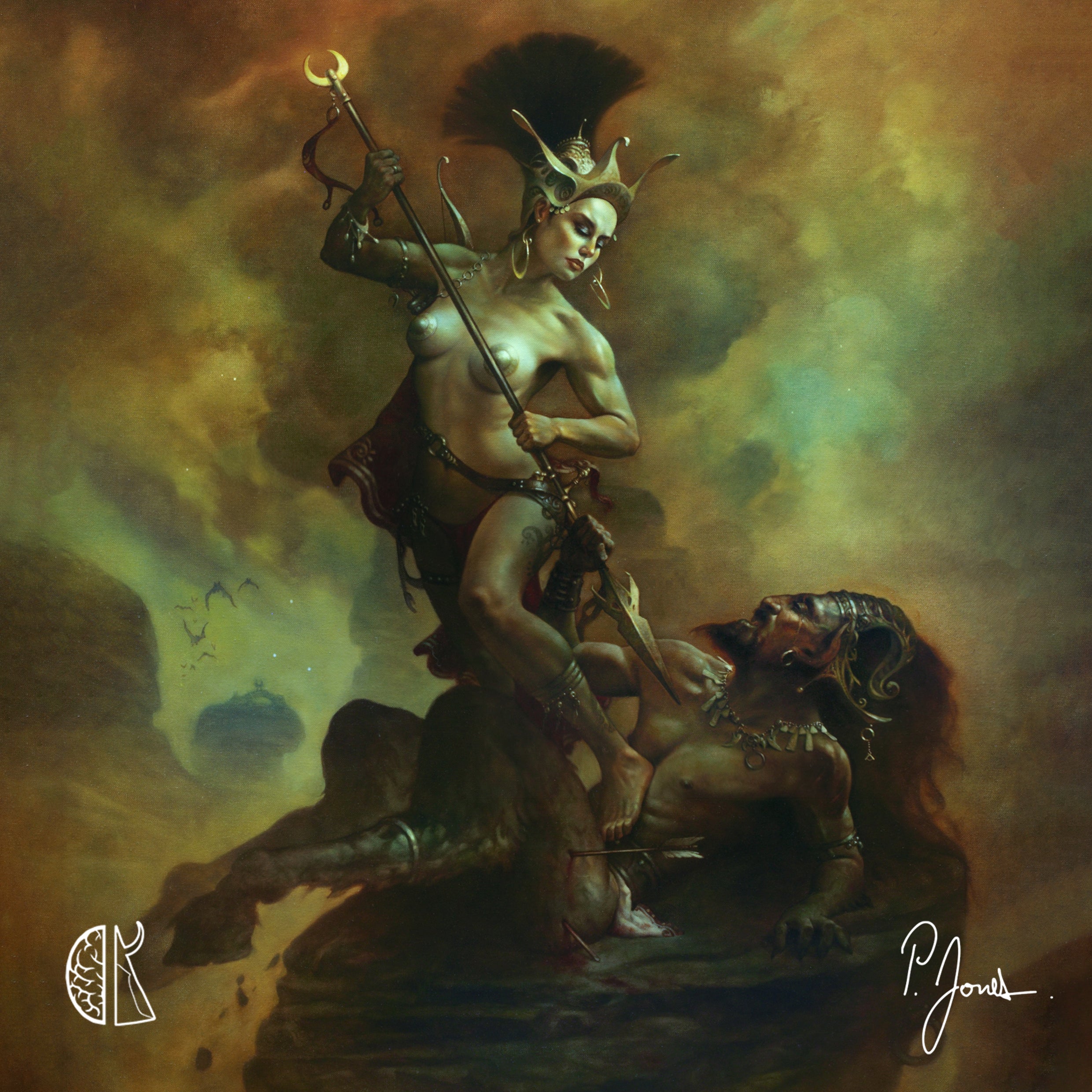 Patrick J. Jones: Artemis and the Satyr