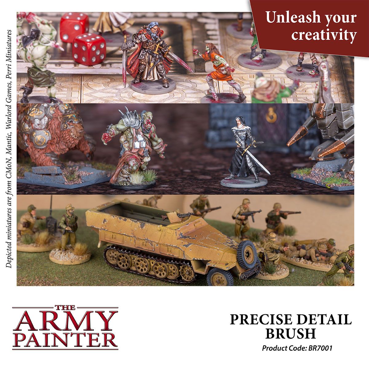Army Painter Wargamer & Hobby Brushes