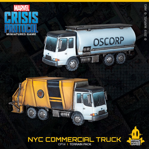 Marvel Crisis Protocol: Garbage Truck & Chem Truck Terrain