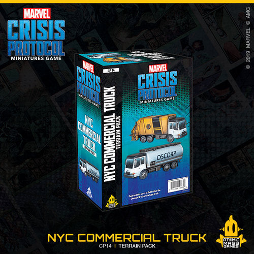 Marvel Crisis Protocol: Garbage Truck & Chem Truck Terrain