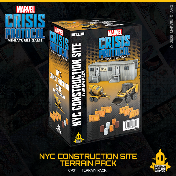 Marvel Crisis Protocol: NYC Construction Site Terrain