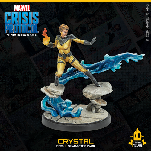 Marvel Crisis Protocol: Crystal & Lockjaw