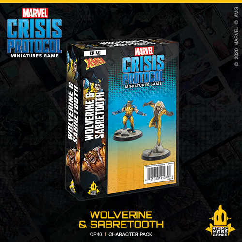 Marvel Crisis Protocol: Wolverine & Sabertooth