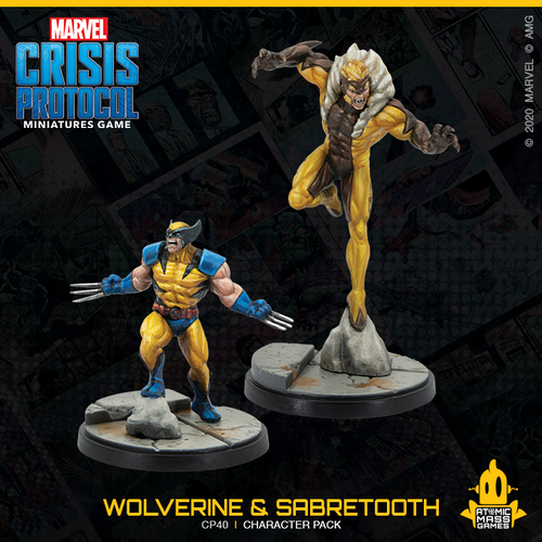 Marvel Crisis Protocol: Wolverine & Sabertooth