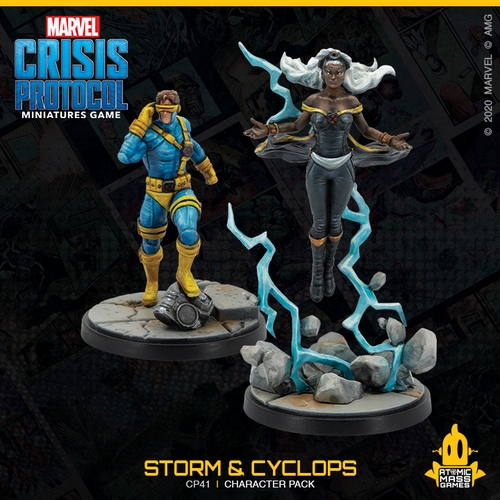 Marvel Crisis Protocol: Cyclops & Storm