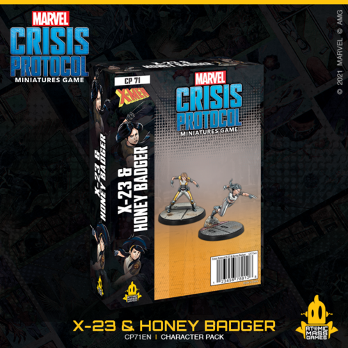 Marvel Crisis Protocol: X-23 & Honey Badger
