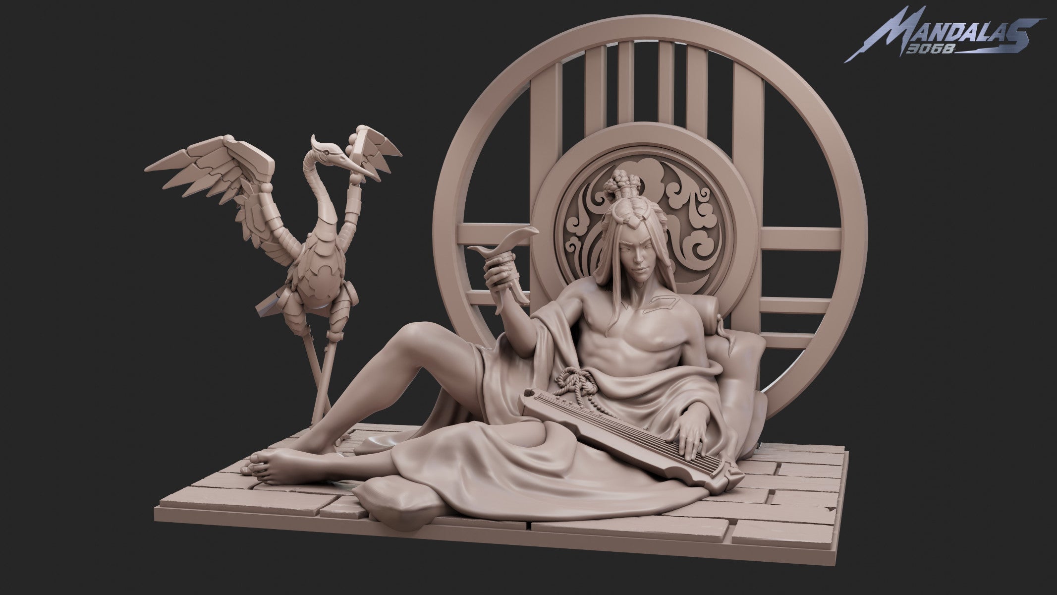 MANDALAS 3068 - Emperor Dixin, Star of Celestial Joy