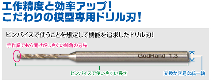 GodHand - Drill Bit Set (C) (8pcs)