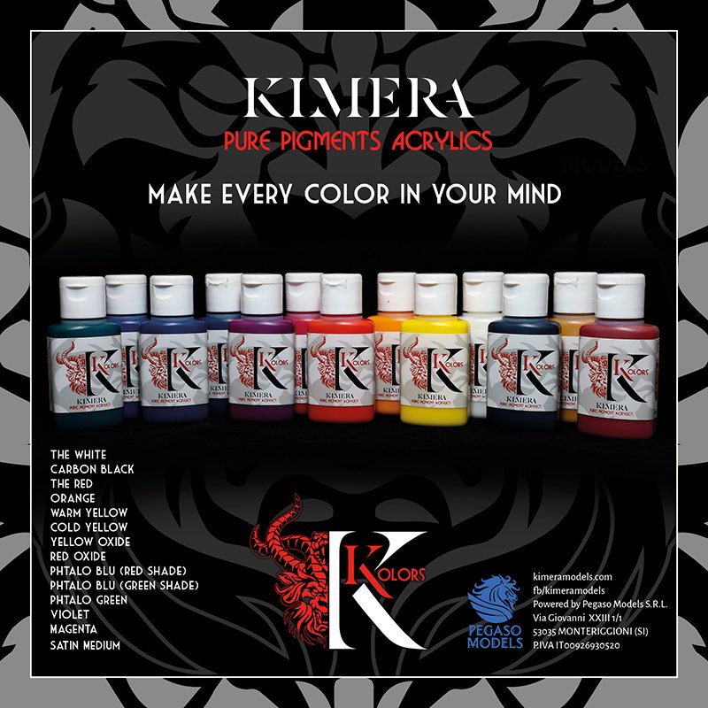 Kimera Kolors: Pure Pigments Base Set