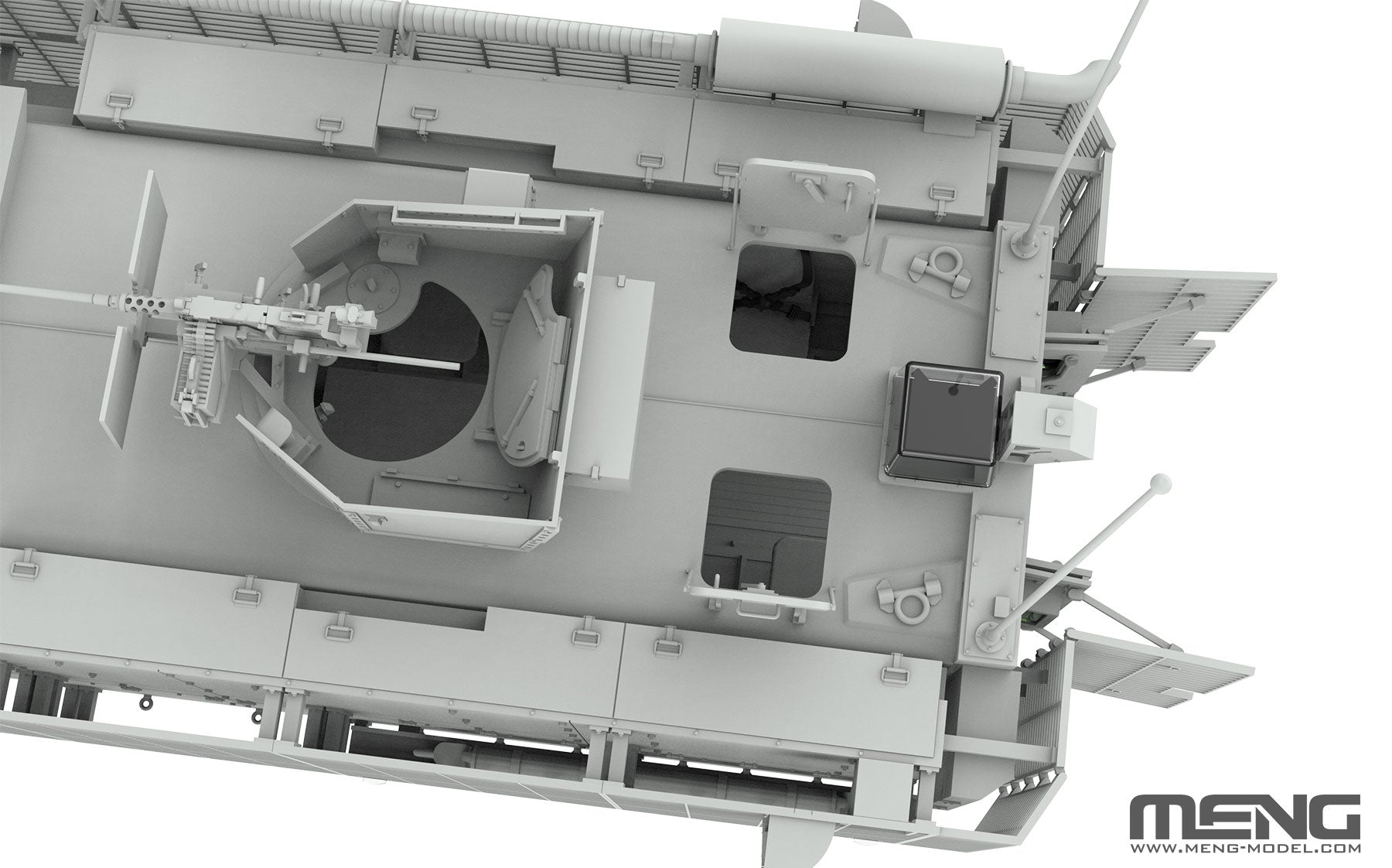Meng: 1/35 British Mastiff 2 6x6 Wheeled Protected Patrol Vehicle