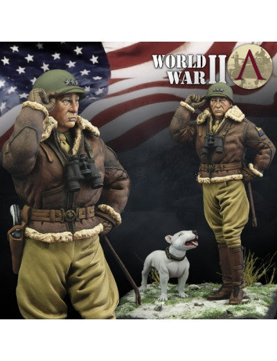 GEORGE S. PATTON BASTONGE 1945