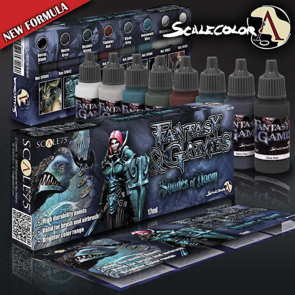 Scale75: Shades Of Doom Paint Set