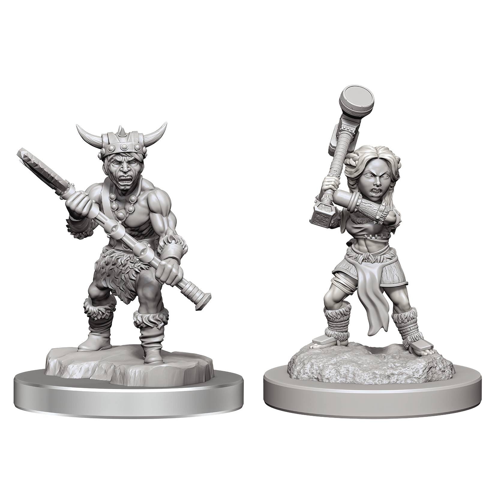 D&D Nolzur'S Marvelous Miniatures: Halfling Barbarians