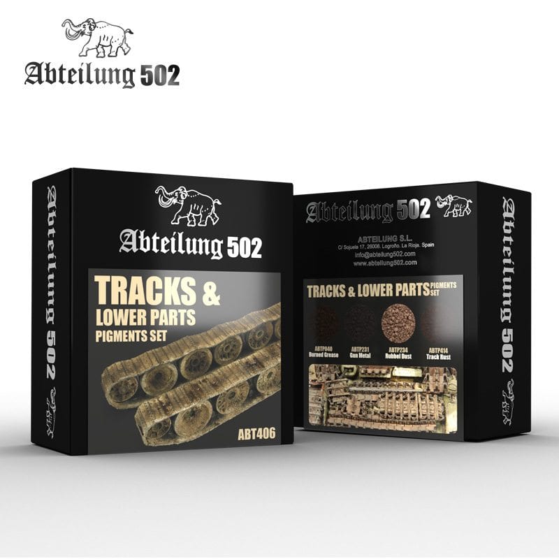 Abteilung 502: Tracks & Lower Parts Pigments Set