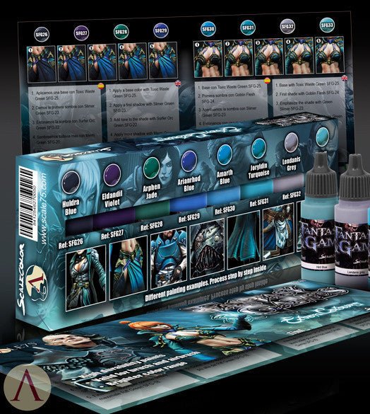 Scale75: Elven Colors Paint Set