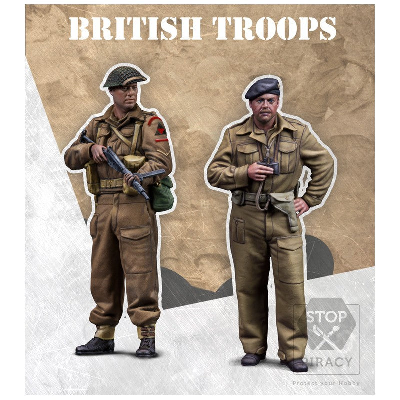 BRITISH TROOPS 1/72