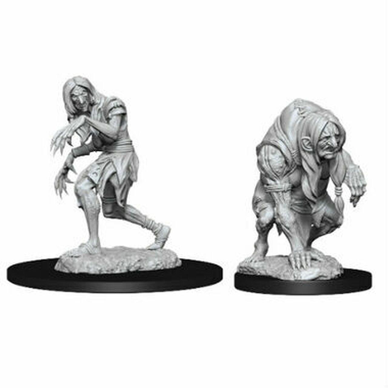 Pathfinder Deep Cuts Unpainted Miniatures: Annis Hag And Green Hag