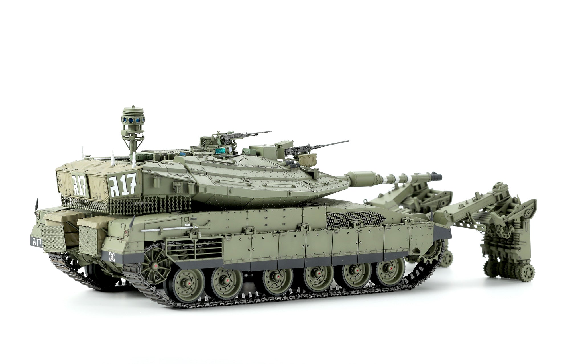 Meng: 1/35 Israel Main Battle Tank Merkava Mk.4/4LIC w/Nochri-Kal Mine Roller System