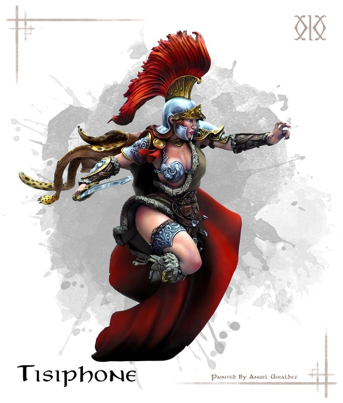 Tisiphone Bust, Amazon Fury