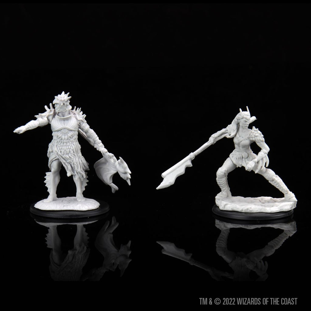 Magic: The Gathering Unpainted Miniatures: Coralhelm Command/Merfolk